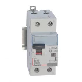   DX3 1P+N kombinált áram-védőkapcsoló B16 10000A / 10kA 30MA  Hpi