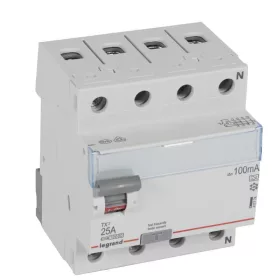 TX3 áram-védőkapcsoló 4P D 25A 100MA A
