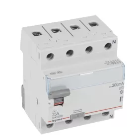 TX3 áram-védőkapcsoló 4P D 25A 300MA A