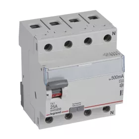 TX3 áram-védőkapcsoló 4P D 25A 500MA A