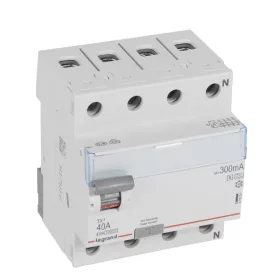 TX3 áram-védőkapcsoló 4P D 40A 300MA A-S