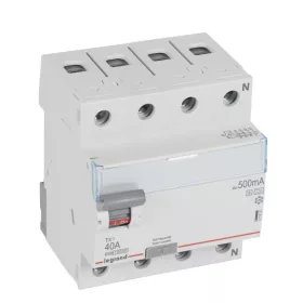 TX3 áram-védőkapcsoló 4P D 40A 500MA A-S
