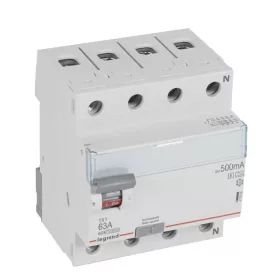 TX3 áram-védőkapcsoló 4P D 63A 500MA A-S