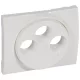 Galea Life TV-RD-SAT antenna-csatlakozóaljzat burkolat, fehér