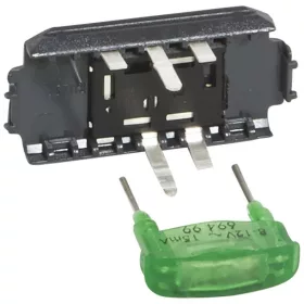 Legrand 8/12V 15mA zöld glimmlámpa