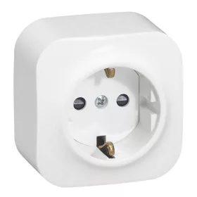 Forix IP20 fk 2P+F földelt csatlakozóaljzat, 16 A, fehér