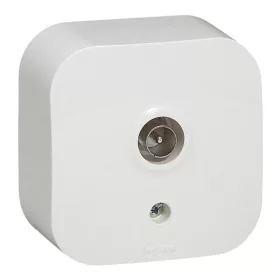   Forix IP20 falon kívüli TV antenna-csatlakozóaljzat, végzáró fehér