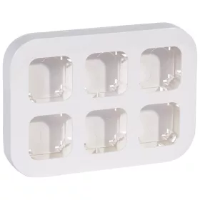   Forix IP20 fk 6-os munkaállomás, vízszintesen/függőlegesen felszerelhető, fehér