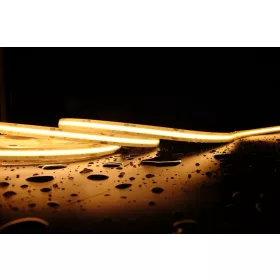   LED szalag COB, SZAUNA akár 105°C, 24V 10W/m, IP67, RGB, 5m tekercs