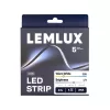 LED szalag, 24Vdc, 11W/m, COB 480LED/m, 1200lm,  3000K, IP65, 180°