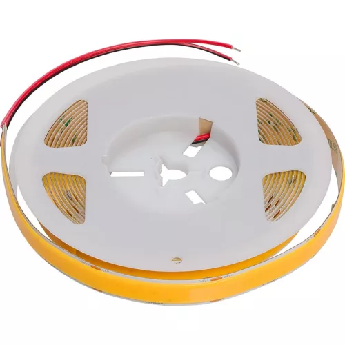 LED szalag, 24Vdc, 25W/m, COB Dupla 960LED/m, 2500lm, 15mm PCB,  3000K, IP20, 180°