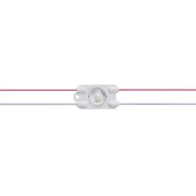 LED modul 24V 0.5W, 63lm, hideg fehér 6500K, 170°, IP67