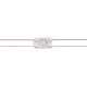 LED modul 24V 0.5W, 63lm, hideg fehér 6500K, 170°, IP67
