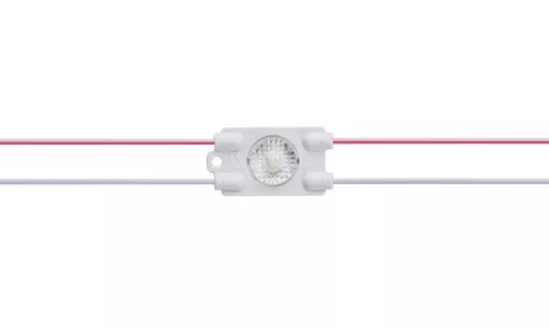 LED modul 12V 0.5W, piros, 170°, IP67