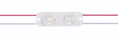 LED modul 12V 1W 122lm, 6500K, 160° opál lencse, IP67