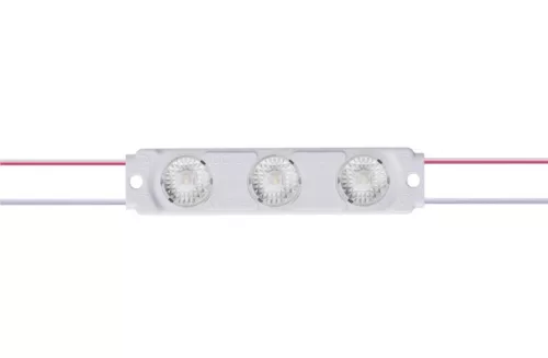 LED modul 24V 1.5W, 186lm, hideg fehér 6500K, 170°, IP67