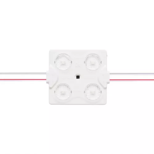 LED modul 24V 2W, 244lm, hideg fehér 6500K, 170°, IP67