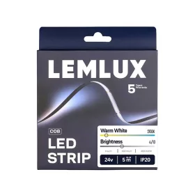   LED NEON FLEX 24Vdc, 9.6W/m, 144LED/m, 2700K, 4x10mm, 5m tekercs, IP68