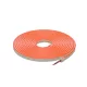 LED NEON FLEX 12Vdc, 7.2W/m, 1cm vágás, narancs, 6x12mm, 5m tekercs, IP67