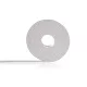 LED NEON FLEX 12Vdc, 9.6W/m, 144LED/m, hideg fehér, 4x10mm, 5m tekercs, IP68