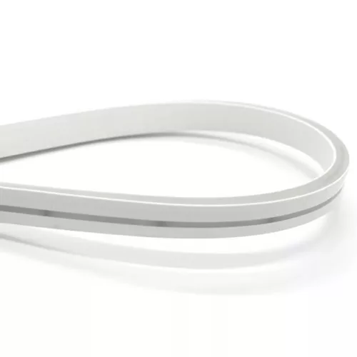 LED NEON FLEX 12Vdc, 9.6W/m, 144LED/m, semleges fehér, 4x10mm, 5m tekercs, IP68
