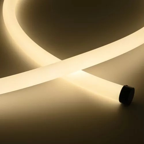 LED NEON FLEX 360 24Vdc, 14W/m, 1000lm/m, 3000K, D25 mm, 3m tekercs, IP67