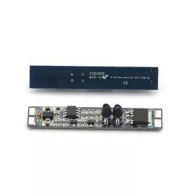   LED profilba építhető kapcsoló, IR, kézmozgásra kapcsol, dimmelhető, 12-24V DC, 8A