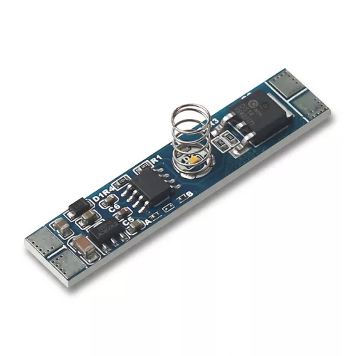 LED Profilba szerelhető érintős mini kontroller, dimmel, 12-24V DC, 8A