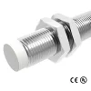 Induktív érzékelő, PNP/NO, 0-4mm, 10-30VDC, M12, IP67, M12 csatlakozóval