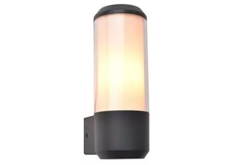Lutec HEROS fali lámpatest, antracit, 15 W, IP 44