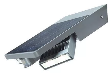 Lutec TILLY napelemes lámpatest, szürke420 lm, 4 W, IP 44