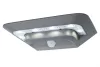 Lutec GHOST SOLAR napelemes lámpatest, ezüst, 260 lm, 2,4 W, IP 44