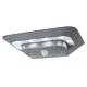 Lutec GHOST SOLAR napelemes lámpatest, ezüst, 260 lm, 2,4 W, IP 44