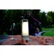 Lutec DRAGONFLY napelemes lámpatest, ezüst, 120 lm, 1,2 W, IP 54