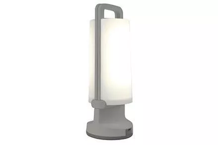 Lutec DRAGONFLY napelemes lámpatest, ezüst, 120 lm, 1,2 W, IP 54