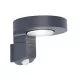 Lutec DISO napelemes lámpatest, antracit, 200 lm, 2 W, IP 44