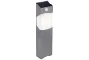 Lutec SOLSTEL napelemes lámpatest, rozsdamentes acél, 150 lm, 2,3 W, IP 44