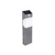 Lutec SOLSTEL napelemes lámpatest, rozsdamentes acél, 150 lm, 2,3 W, IP 44