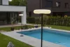Lutec POPS napelemes lámpatest, matt fekete, 480 lm, 5,1 W, IP 54