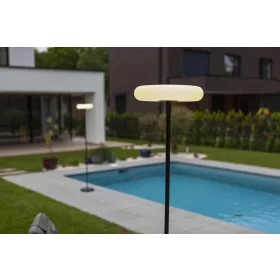   Lutec POPS napelemes lámpatest, matt fekete, 480 lm, 5,1 W, IP 54