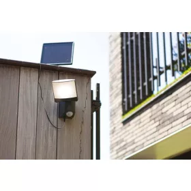   Lutec SUNSHINE napelemes lámpatest, antracit, 500 lm, 7 W, IP 54