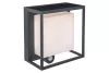 Lutec CURTIS napelemes lámpatest, antracit, 300 lm, 3 W, IP 54