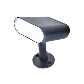   Lutec GINBO napelemes lámpatest, matt fekete, 500 lm, 7 W, IP 44