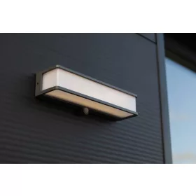   Lutec DOBLO napelemes lámpatest, antracit, 1800 lm, 16,5 W, IP 54