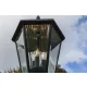 Lutec LONDON napelemes lámpatest, antik barna, 300 lm, 6 W, IP 44