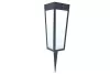 Lutec DIAS napelemes lámpatest, matt fekete, 900 lm, 8,4 W, IP 44