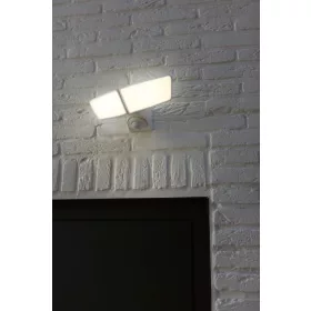   Lutec ARTICA fali lámpa mozgásérzékelővel, fehér, 1200 lm, 14,5 W, IP 44