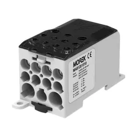   Elosztóblokk, MOREK 1P 280A 1x35-120 / 2x6-35,5x2,5-16,4x2,5-10mm2