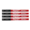 Milwaukee INKZALL Filctoll 0,6 mm hegyű Fekete (4 darabos kiszerelés) 1 db