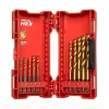 Milwaukee Fémfúró Shockwave HSS-G TiN 10db - készlet (3-10mm)